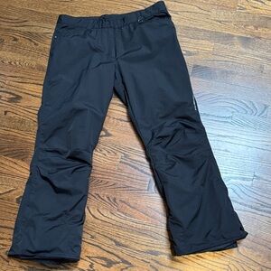 Obermeyer Women's Black Ski/Snow Insulated Pants size 14